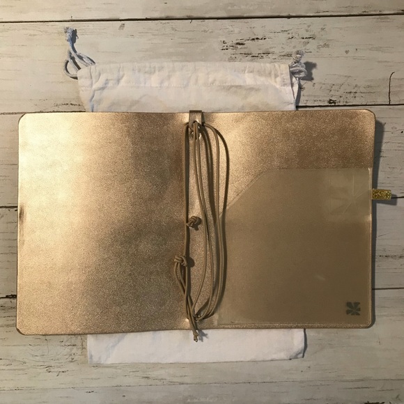 Erin Condren champagne folio with petite journal - Picture 3 of 4